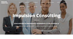 Desktop Screenshot of impulsionconsulting.com